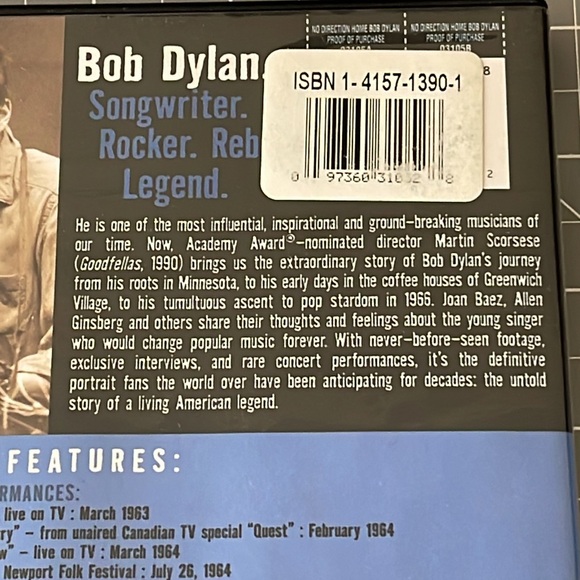 BOB DYLAN - NO DIRECTION HOME - Picture 3 of 7